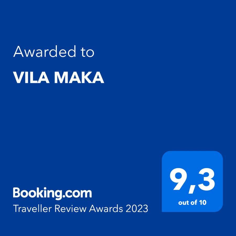 Vila Maka Leilighet Budva Eksteriør bilde